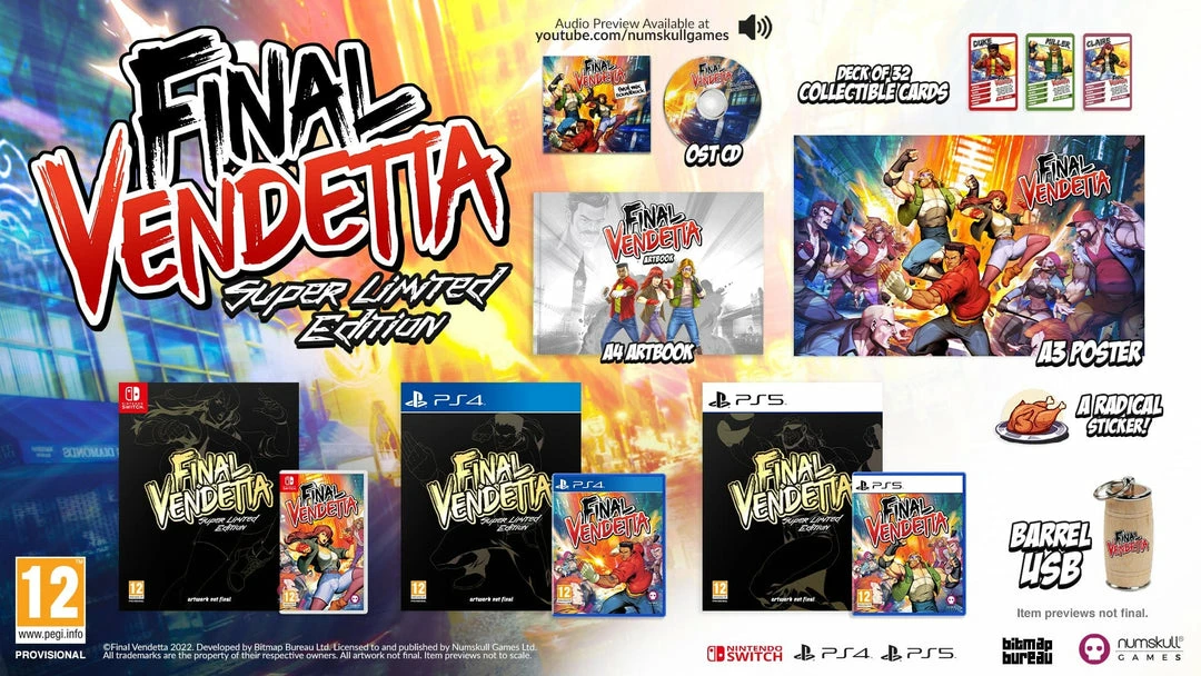 Best Sale π Final Vendetta Super Limited Edition (PS4) Games β 2 Final Vendetta Super Limited Edition (PS4) Games