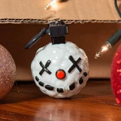 Fortnite Christmas Decoration Official Fortnite ‘Snowball Grenade’ 3D Christmas Decoration / Ornament