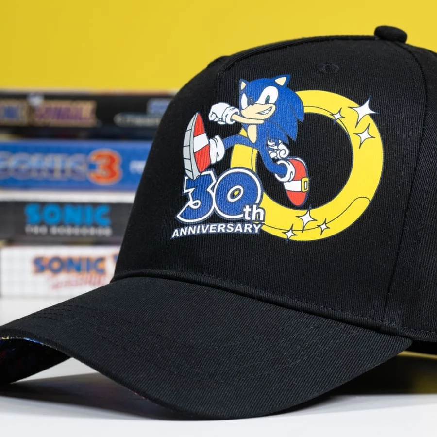 Budget 🧨 Official Sonic The Hedgehog 30th Anniversary Snapback 🧨 3 Official Sonic The Hedgehog 30th Anniversary Snapback