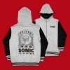 Apparel Official Modern Sonic The Hedgehog Japanese Style Varsity Hoodies (Unisex)