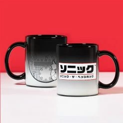 Official Modern Sonic The Hedgehog Japanese Style Heat Changing Mug