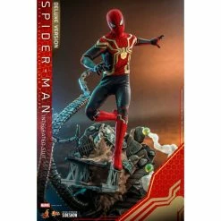 Official Hot Toys Marvel 1:6 Spider-Man No Way Home Integrated Suit Deluxe Version Avengers