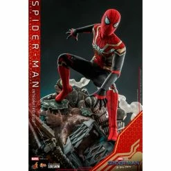 Official Hot Toys Marvel 1:6 Spider-Man No Way Home Integrated Suit