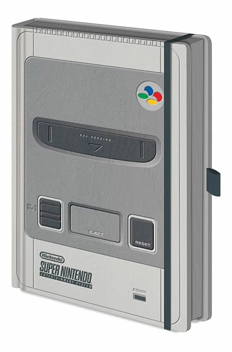 Promo ❤️ Home & Office Official Super Nintendo Premium Notebook / Journal ⭐ 1 Home & Office Official Super Nintendo Premium Notebook / Journal