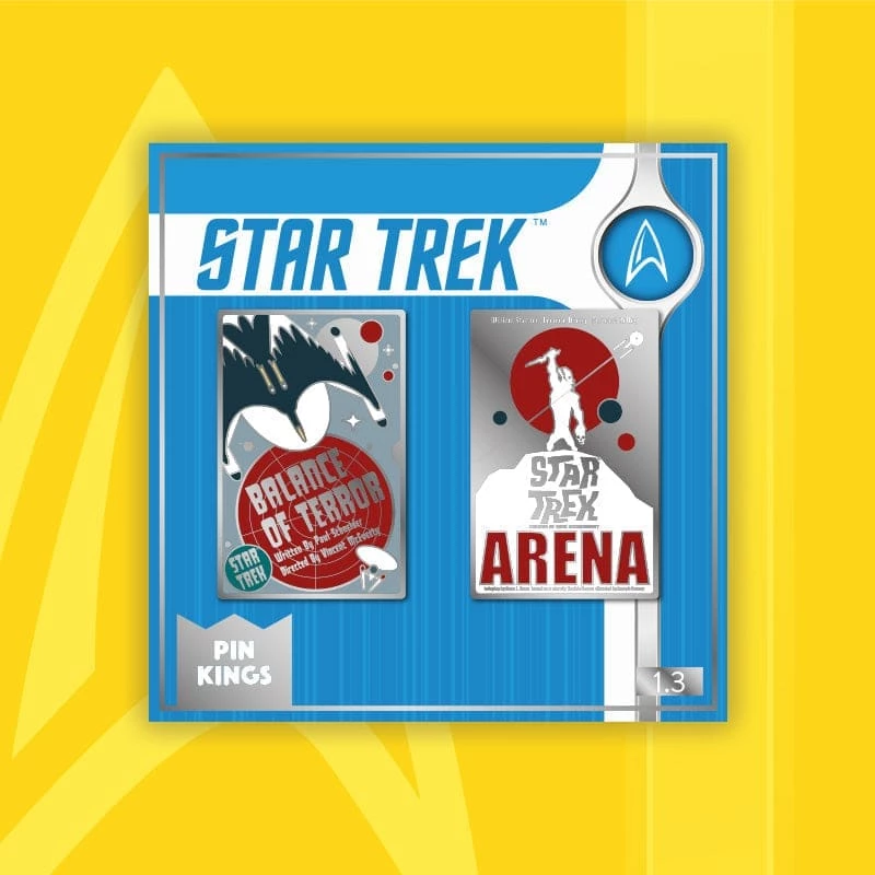 Best deal π Pin Kings Star Trek Enamel Pin Badge Set 1.3 β Balance Of Terror & Arena π₯° 1 Pin Kings Star Trek Enamel Pin Badge Set 1.3 β Balance Of Terror & Arena
