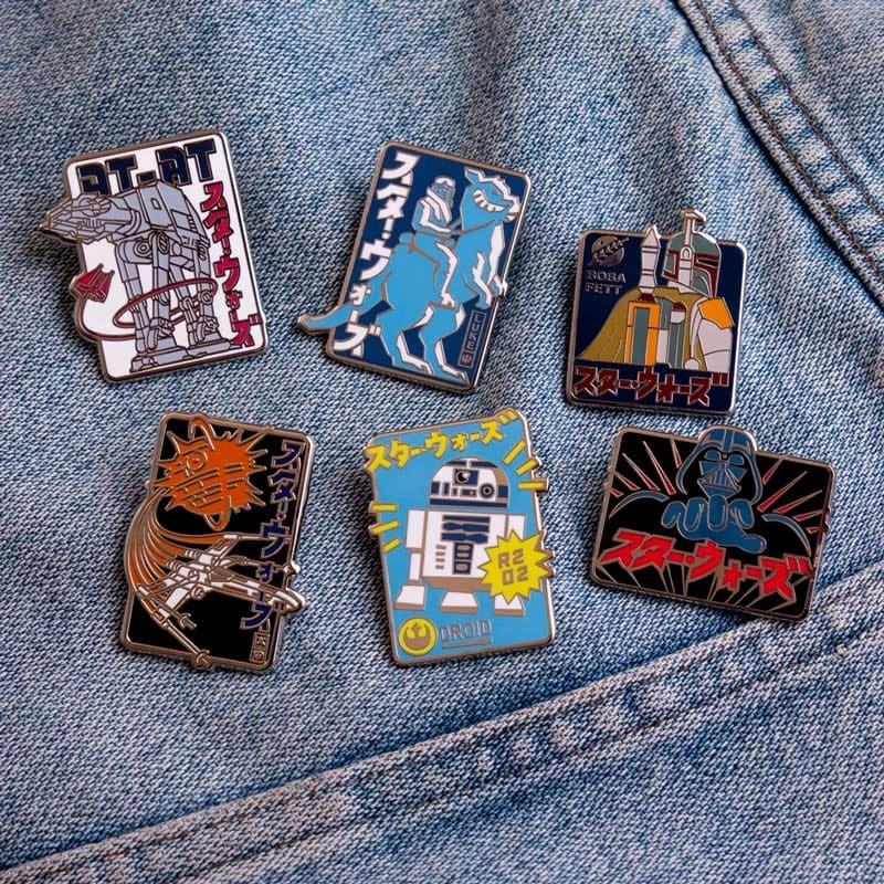 Cheapest 𧨠Pin Kings Star Wars Enamel Pin Badge Set 2.1 β X-Wing & AT-AT Accessories π 4 Pin Kings Star Wars Enamel Pin Badge Set 2.1 β X-Wing & AT-AT Accessories