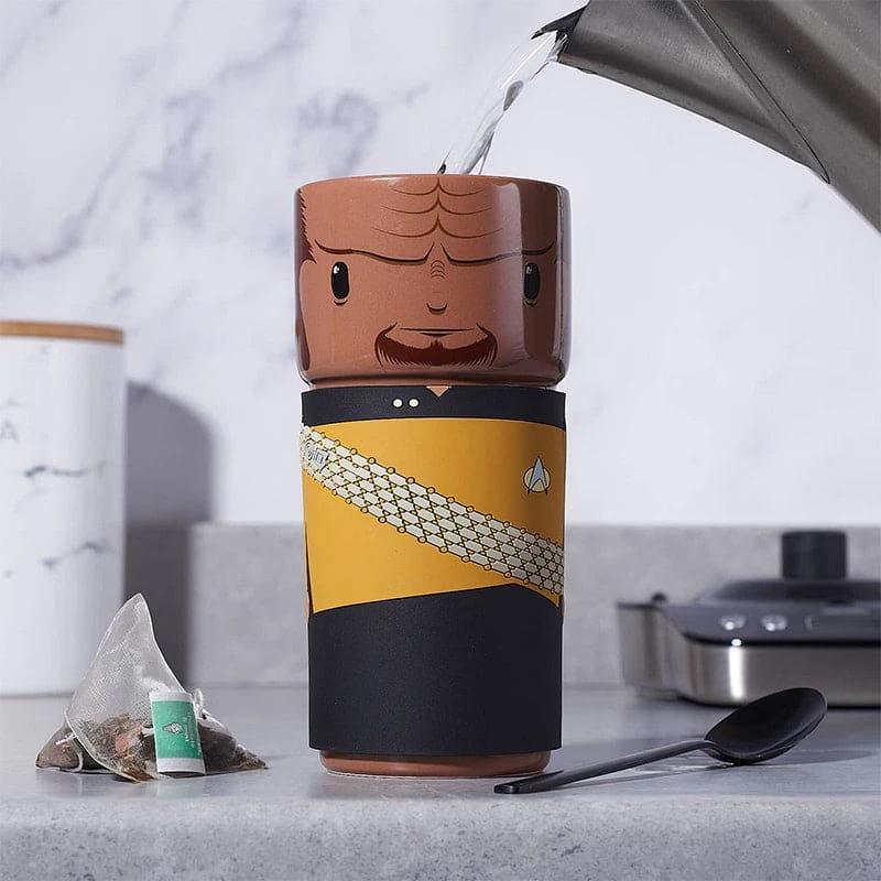Deals π Official Star Trek Worf CosCup β€οΈ 5 Official Star Trek Worf CosCup