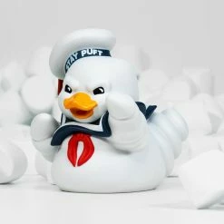 Ghostbusters Stay Puft TUBBZ Cosplaying Duck Collectible β Marshmallow Scented
