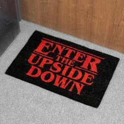 Official Stranger Things Enter The Upside Down Door Mat Home & Office