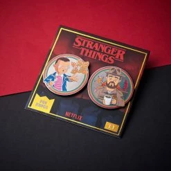 Best Pirce β€οΈ Pin Kings Stranger Things Enamel Pin Badge Set 1.1 β Eleven And Jim Accessories π 5 Pin Kings Stranger Things Enamel Pin Badge Set 1.1 β Eleven And Jim Accessories
