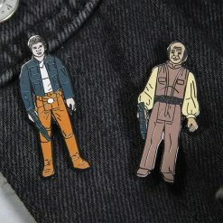 Pin Kings Star Wars Enamel Pin Badge Set 1.18 – Han Solo (Bespin Outfit) And Lobot