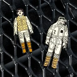 Accessories Pin Kings Star Wars Enamel Pin Badge Set 1.19 – Leia (Hoth Outfit) And Rebel Commander