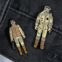 Accessories Pin Kings Star Wars Enamel Pin Badge Set 1.19 – Leia (Hoth Outfit) And Rebel Commander