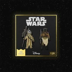 Pin Kings Star Wars Enamel Pin Badge Set 1.29 – Logray (Ewok Medicine Man) And Klaatu Pin Badges