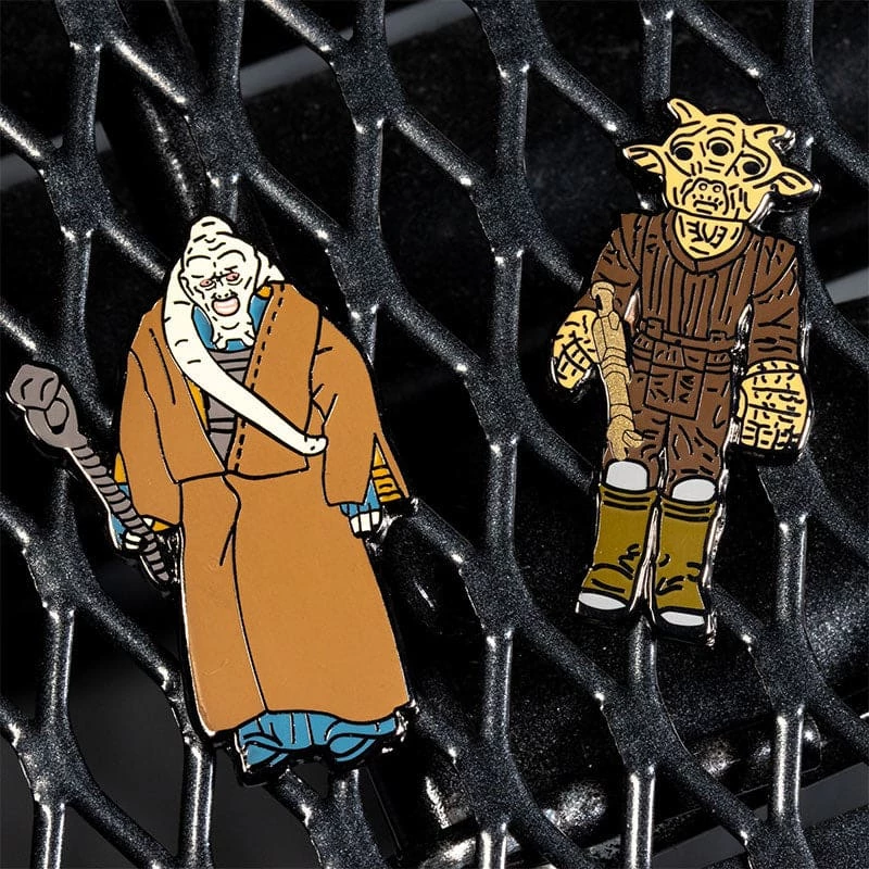 Brand new β€οΈ Pin Kings Star Wars Enamel Pin Badge Set 1.32 β Bib Fortuna And Ree-Yees Accessories π 2 Pin Kings Star Wars Enamel Pin Badge Set 1.32 β Bib Fortuna And Ree-Yees Accessories