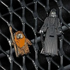 Pin Kings Star Wars Enamel Pin Badge Set 1.36 – Wicket W. Warrick And The Emperor
