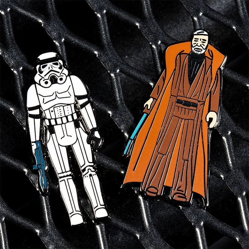 Best reviews of π― Accessories Pin Kings Star Wars Enamel Pin Badge Set 1.4 - Stormtrooper And Obi Wan π 2 Accessories Pin Kings Star Wars Enamel Pin Badge Set 1.4 - Stormtrooper And Obi Wan