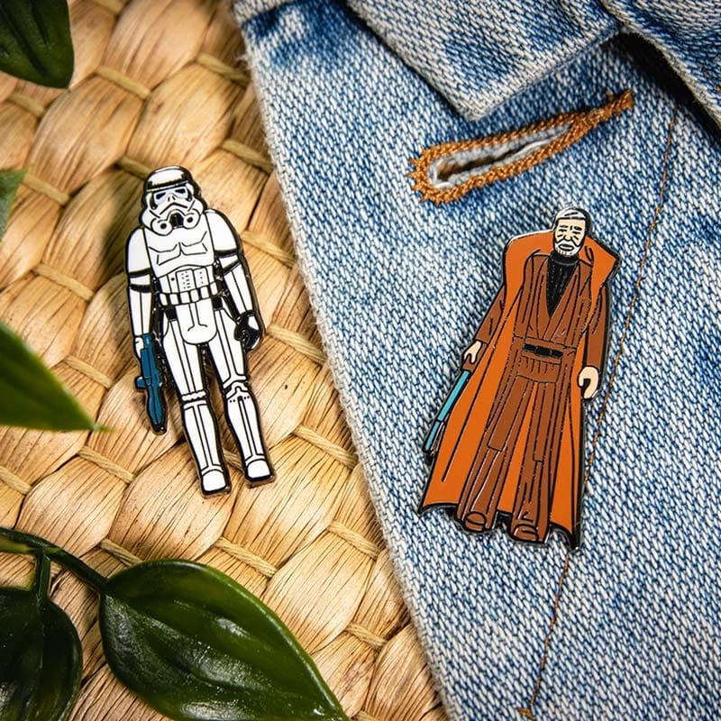 Best reviews of π― Accessories Pin Kings Star Wars Enamel Pin Badge Set 1.4 - Stormtrooper And Obi Wan π 5 Accessories Pin Kings Star Wars Enamel Pin Badge Set 1.4 - Stormtrooper And Obi Wan