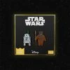 Pin Kings Star Wars Enamel Pin Badge Set 1.42 – R2-D2 (with Pop-up Lightsaber) And Romba