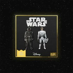 Accessories Pin Kings Star Wars Enamel Pin Badge Set 1.44 – Imperial Gunner And Luke Skywalker (Imperial Stormtrooper Outfit)