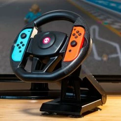 Gaming Accessories Numskull Nintendo Switch Joy Con Steering Wheel Table Attachment