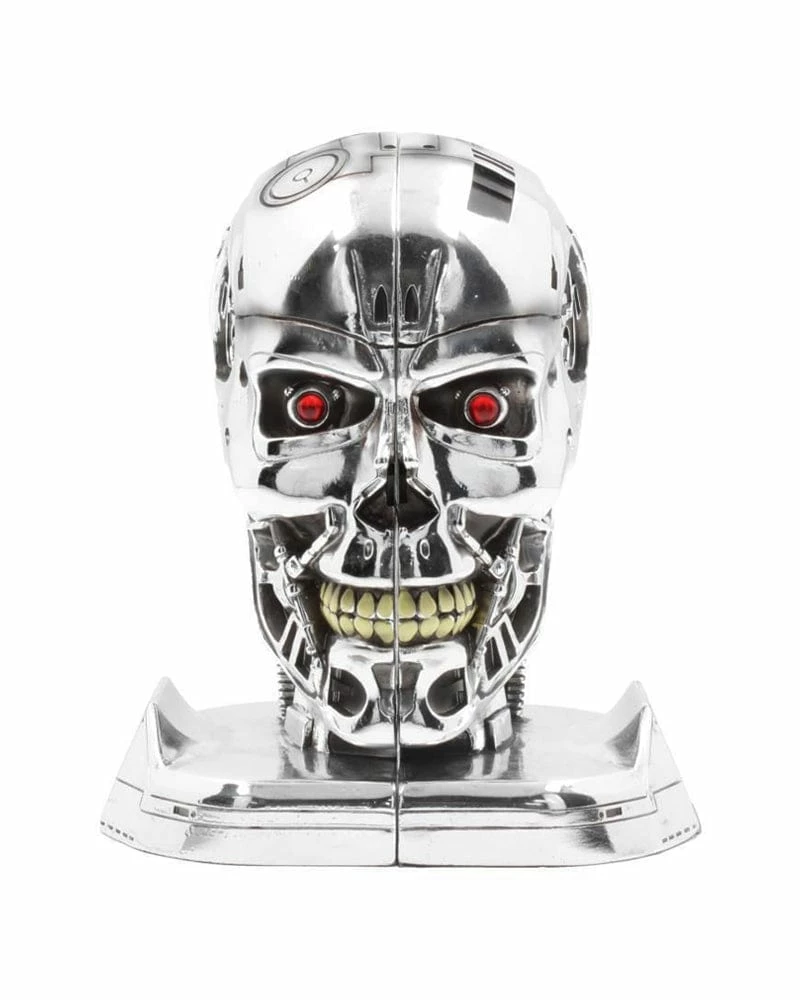 Best Sale π Official Terminator 2 Bookends 18.5cm π₯° 4 Official Terminator 2 Bookends 18.5cm