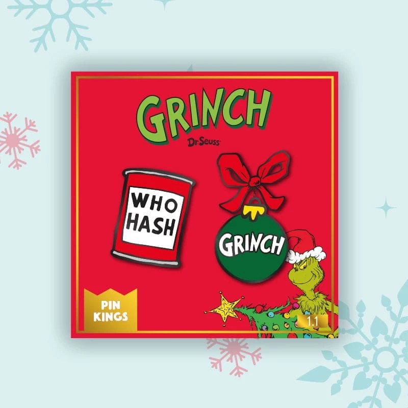 Outlet ⭐ Pin Kings The Grinch ❄ Christmas Pin Badge Set 1.1 Accessories ⭐ 1 Pin Kings The Grinch Christmas Pin Badge Set 1.1 Accessories
