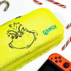 Hot Sale ❤️ Gaming Accessories Official The Grinch Nintendo Switch Case 🧨 7 Gaming Accessories Official The Grinch Nintendo Switch Case