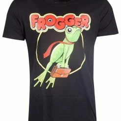 Apparel Official Frogger Retro Logo Unisex T-Shirts