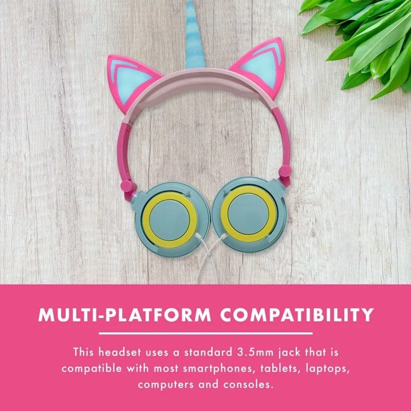 Hot Sale π Numskull Unicorn Kids Headphones Gaming Accessories 𧨠5 Numskull Unicorn Kids Headphones Gaming Accessories