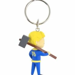 Official Fallout Vault Boy Melee Keyring / Keychain