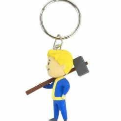 Official Fallout Vault Boy Melee Keyring / Keychain