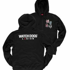 WatchDogs Legion Apparel Watch Dogs: Legion - Unisex Zipper Hoodies