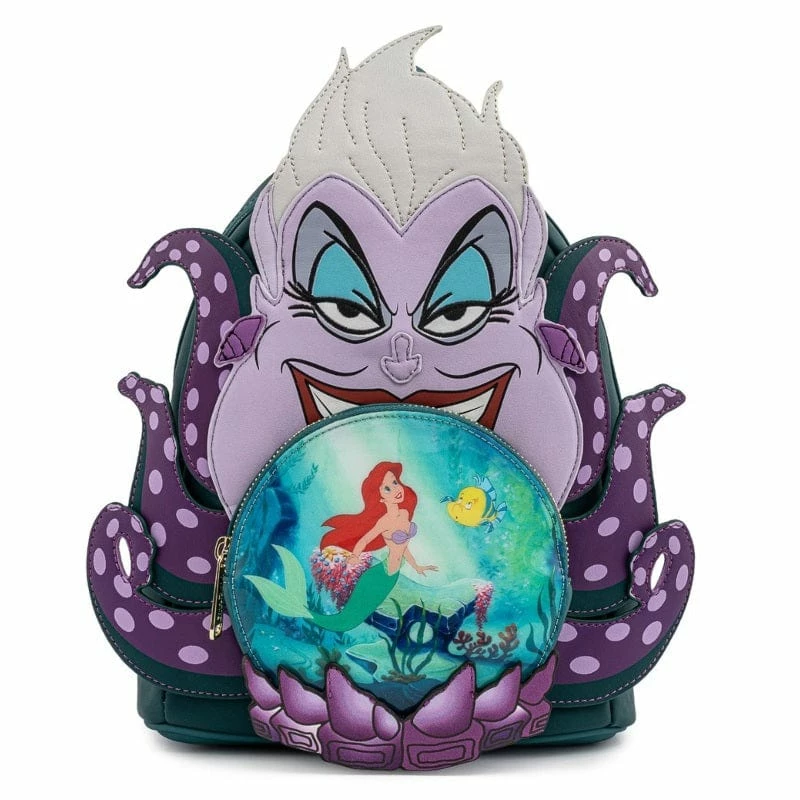 Top 10 π Loungefly Disney The Little Mermaid Ursula Crystal Ball Mini π Backpack π― 1 Loungefly Disney The Little Mermaid Ursula Crystal Ball Mini Backpack