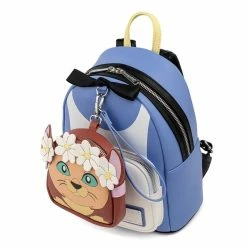 Loungefly Disney Alice In Wonderland Cosplay Mini Backpack With Detachable Mini Wristlet Bags