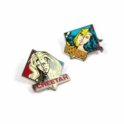Wonder Women Pin Kings Wonder Woman '84 Enamel Pin Badge Set 1.1 - WW & Cheetah Accessories