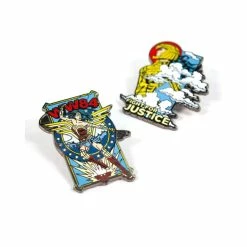 Wonder Women Pin Kings Wonder Woman '84 Enamel Pin Badge Set 1.2 - Fight For Justice Accessories