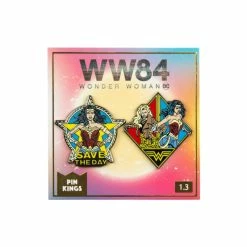 Wonder Women Pin Kings Wonder Woman '84 Enamel Pin Badge Set 1.3 - Save The Day Accessories