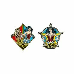 Wonder Women Pin Kings Wonder Woman '84 Enamel Pin Badge Set 1.3 - Save The Day Accessories