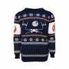 Star Wars Christmas Jumper Official Star Wars X-Wing Vs. Tie Fighter Christmas Jumper / Ugly Sweater