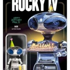 Official Rocky 4 ReAction Sico Paulies Robot Action Figure - 10 Cm