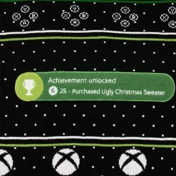 Xbox Christmas Jumper Official Xbox One Achievement Unlocked Christmas Jumper / Ugly Sweater