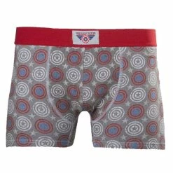 Official Marvel Captain America Team Cap Boxer Shorts / Boxers Avengers